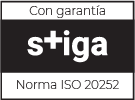 Con garantía STIGA. Norma ISO 20252
